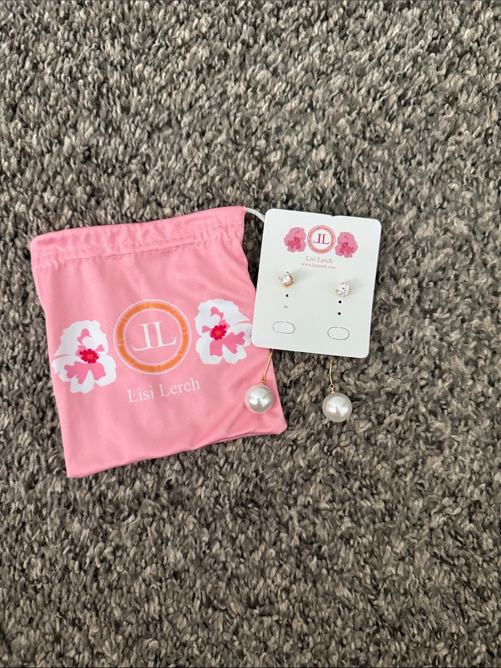 Lisi Lerch  Pearl Drop Earrings